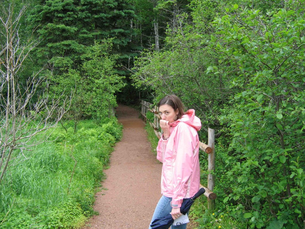 "Loop" author Karen Akins enters a "haunted wood."